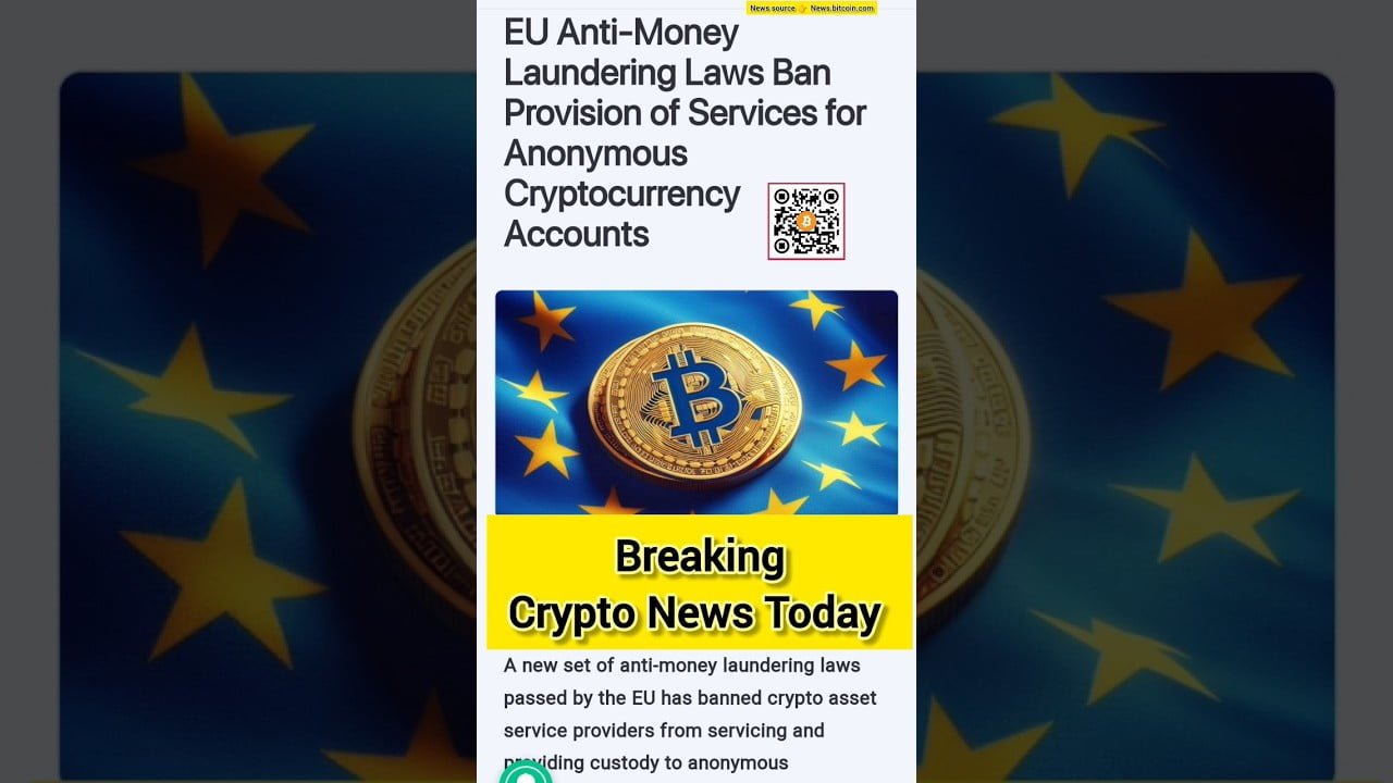 Breking Crypto News Today #cryptonews #europe #latestcryptonews