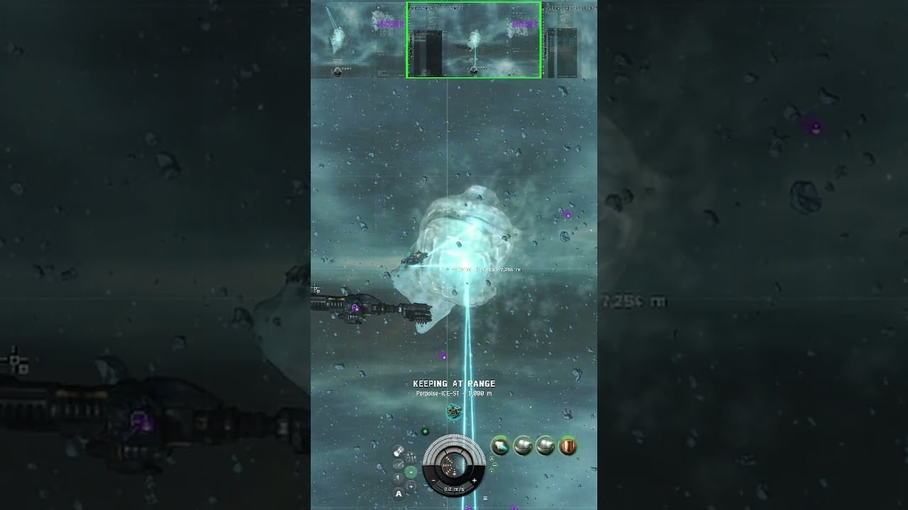 Eve Online: Ice Mining Mastery Earning 160 Mil/hr &