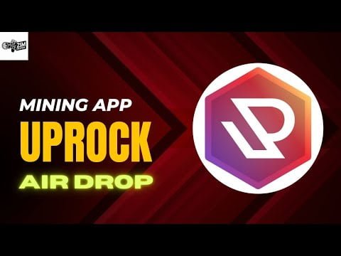 Mining App "uprock" Airdrop || Passive Income || Complete Guide