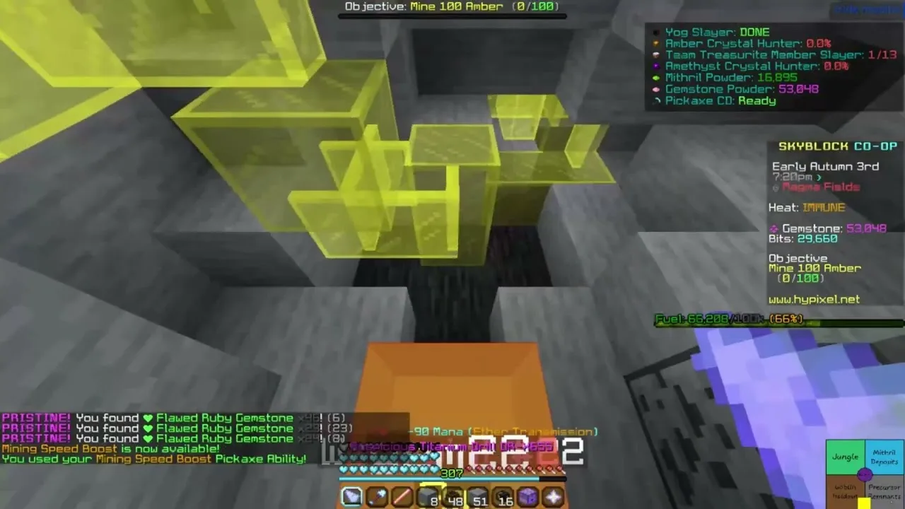 Mining Macro Helper Mod Hypixel Skyblock April 2025